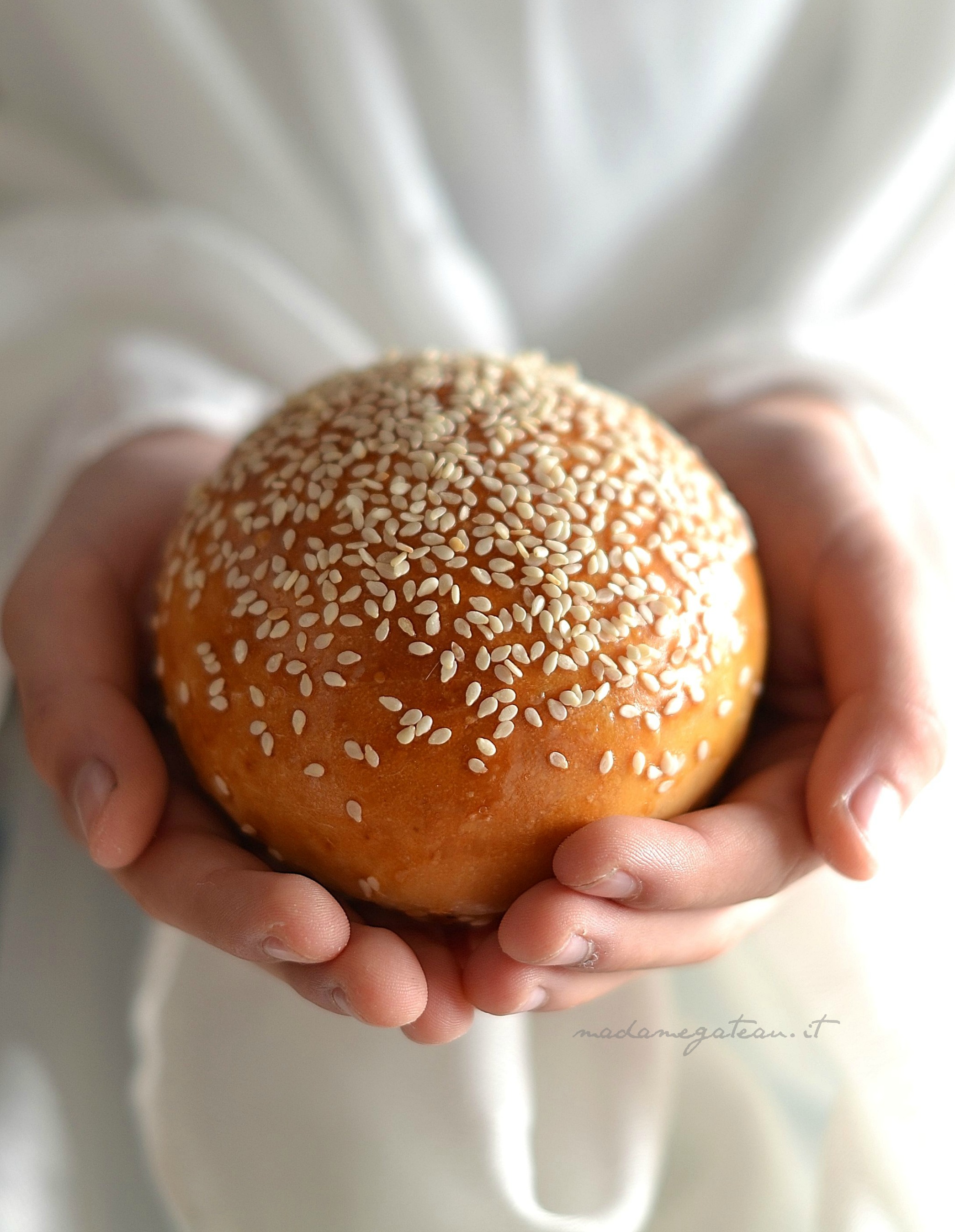 Burger Buns Panini Per Hamburger Fatti In Casa Madame Gateau