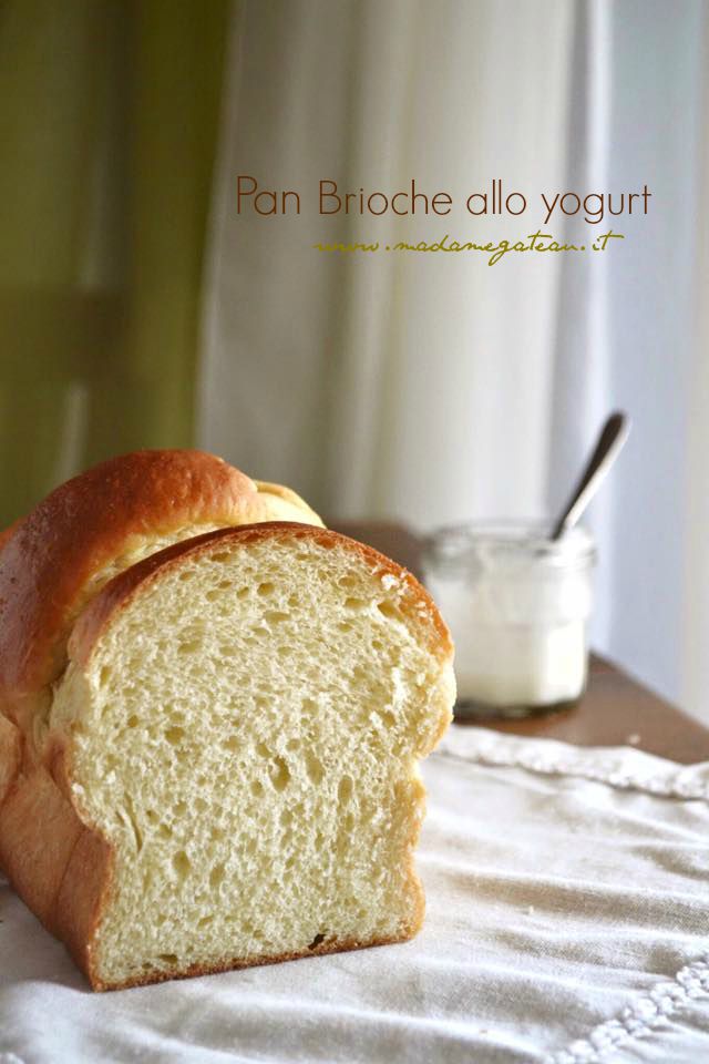 pan brioche allo yogurt