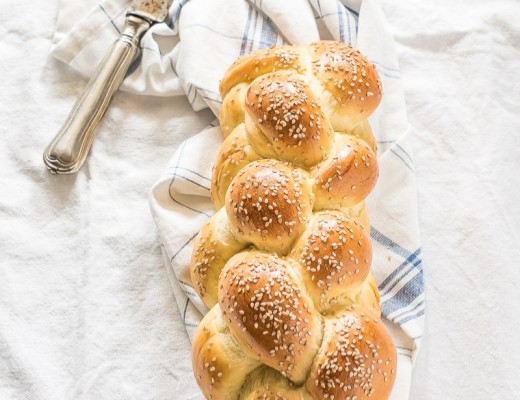 treccia di pane