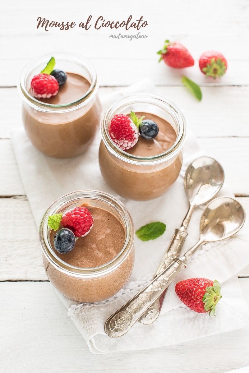 mousse al cioccolato