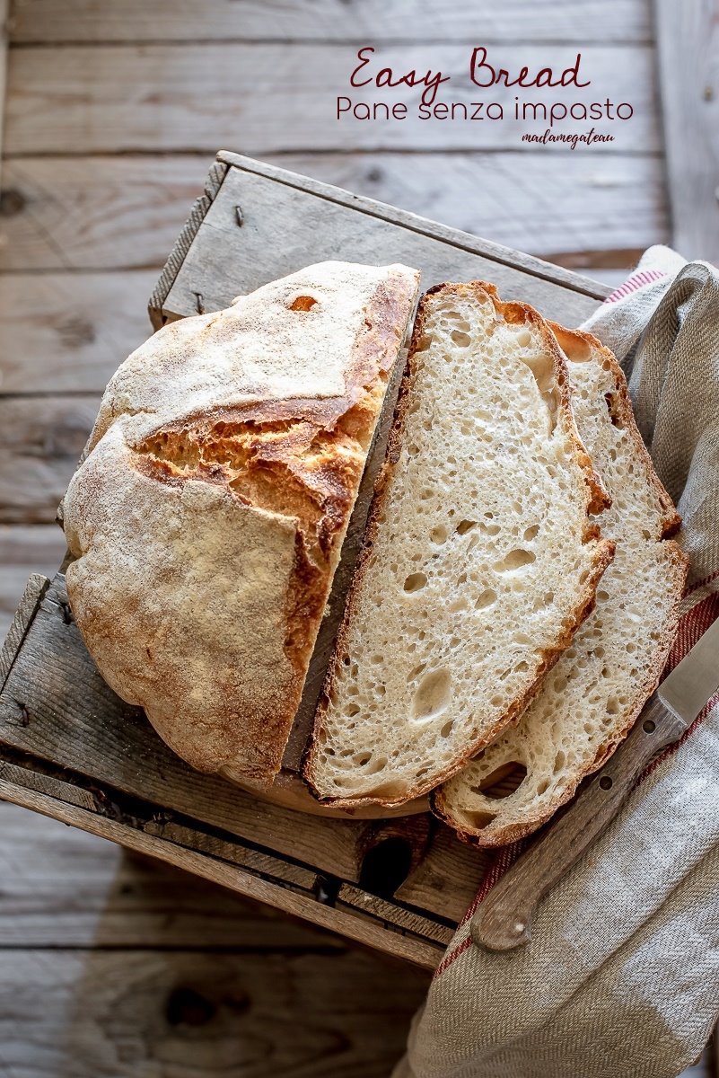 Soda bread con farina di lino : Fragole a merenda