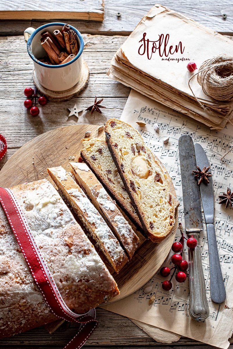 Dolci Natalizi Genovesi.Stollen Di Natale Madame Gateau