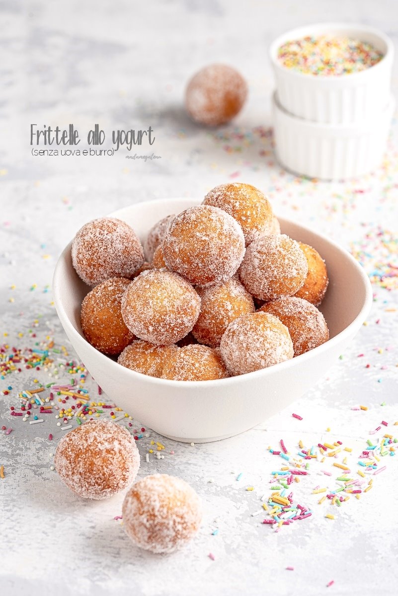 Frittelle Allo Yogurt Greco Senza Uova E Burro Madame Gateau