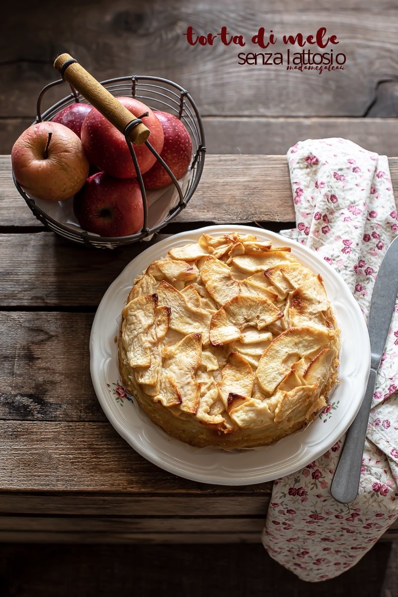 Torta Di Mele Senza Lattosio Madame Gateau