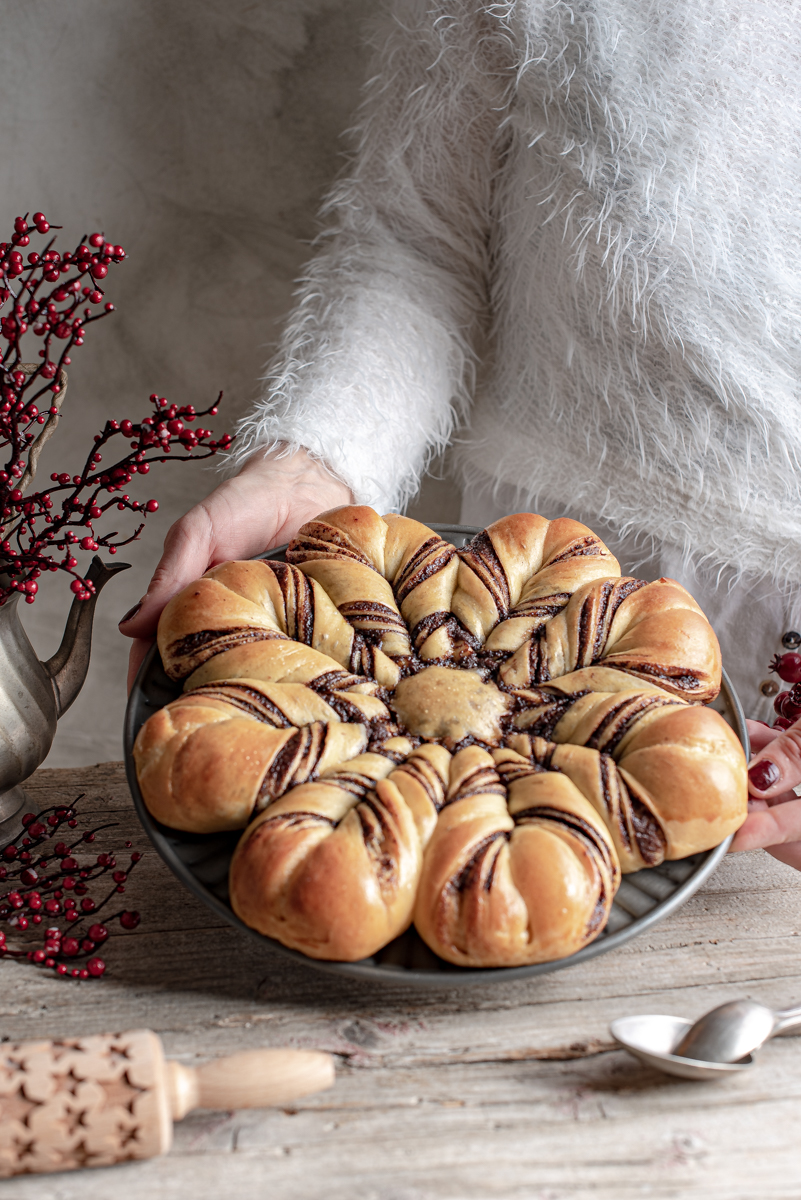 Stella di Pan brioche natalizia - Madame Gateau